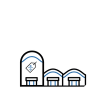 מסחר ותעשייה אייקון Trade and Industry Icon