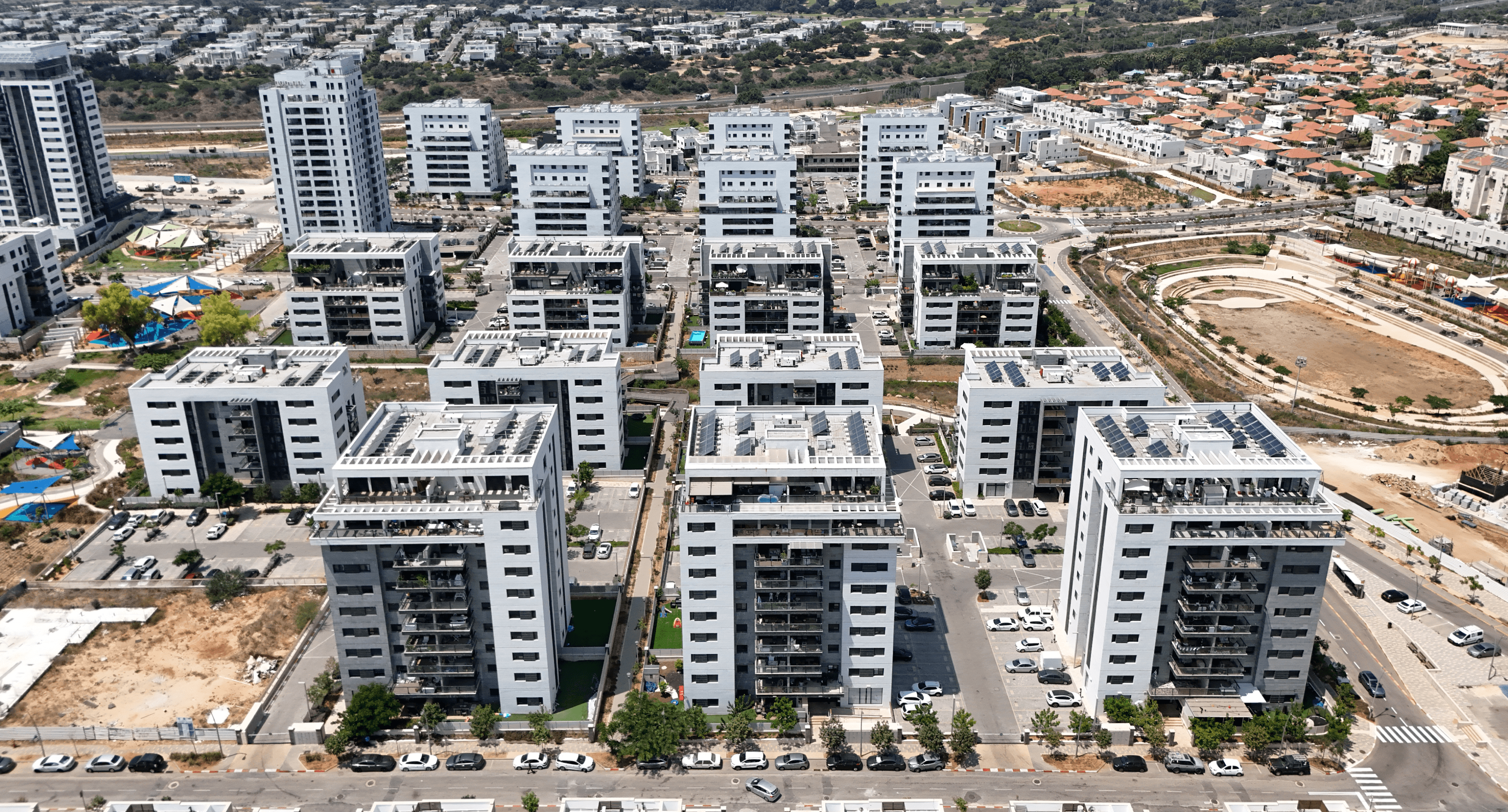 שכונת המגורים אור ים באור עקיבא The "Or Yam" Residential Neighborhood in Or Akiva